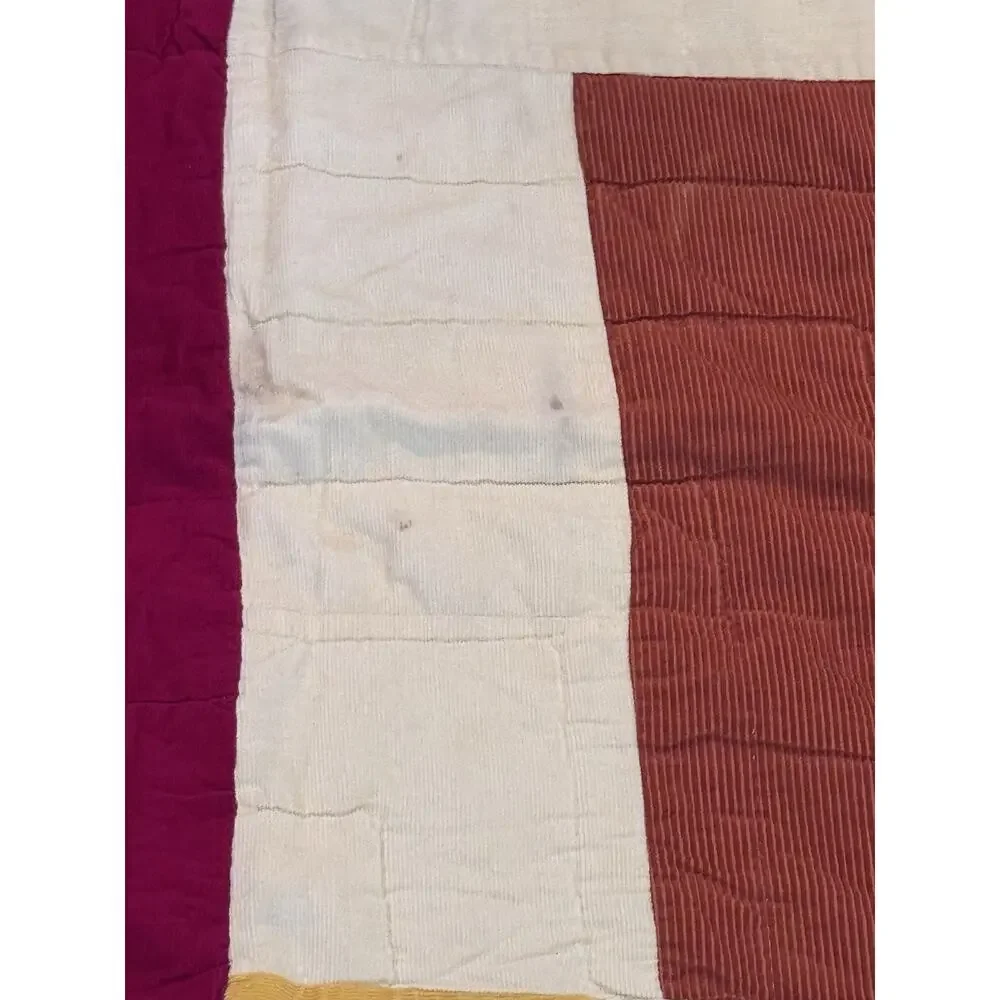 Handmade Quilt Approx 51”x 80”